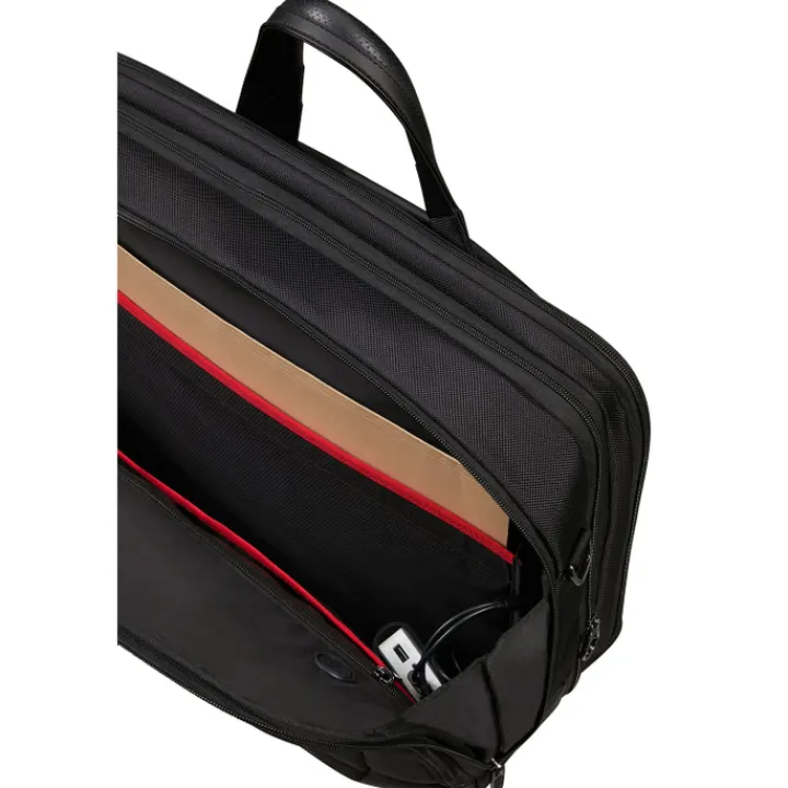Herentassen|17.3 Inch Laptoptassen>Samsonite Pro-DLX 6 Bailhandle 17.3'' EXP black