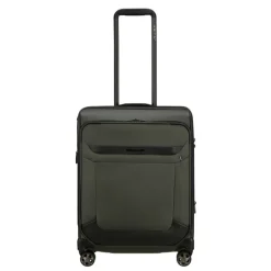 Transavia Trolleys|Handbagage Trolleys>Samsonite Pro-DLX 6 Spinner 55 EXP green