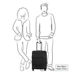 Transavia Trolleys|Handbagage Trolleys>Samsonite Pro-DLX 6 Spinner 55 EXP green
