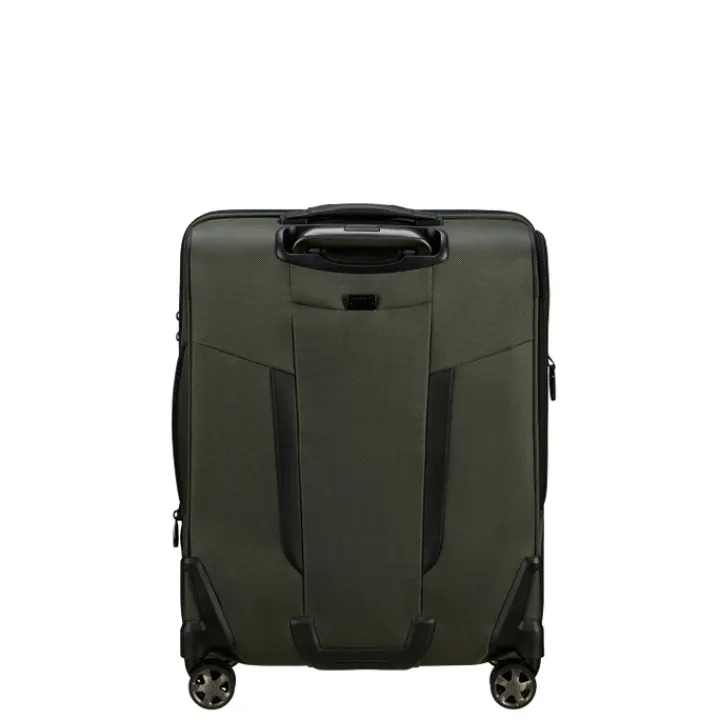 Transavia Trolleys|Handbagage Trolleys>Samsonite Pro-DLX 6 Spinner 55 EXP green