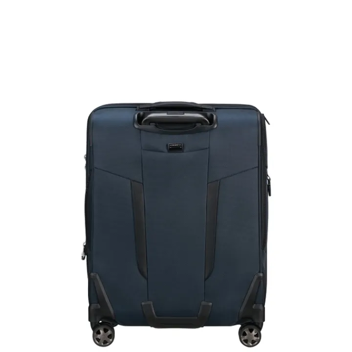 Transavia Trolleys|Handbagage Trolleys>Samsonite Pro-DLX 6 Spinner 55 EXP blue