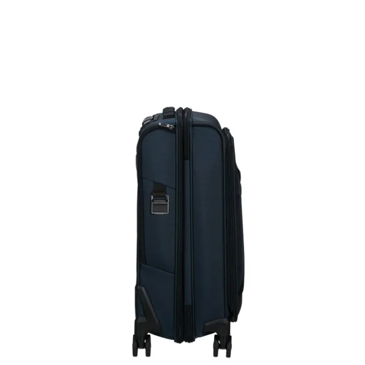 Transavia Trolleys|Handbagage Trolleys>Samsonite Pro-DLX 6 Spinner 55 EXP blue