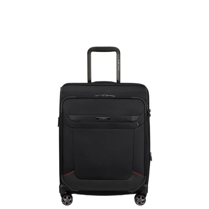 Transavia Trolleys|Handbagage Trolleys>Samsonite Pro-DLX 6 Spinner 55 EXP black