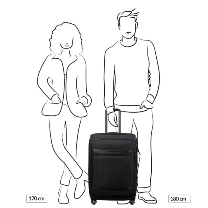 Reistrolleys|Reiskoffers>Samsonite Pro-DLX 6 TRVL Spinner 67 Exp black