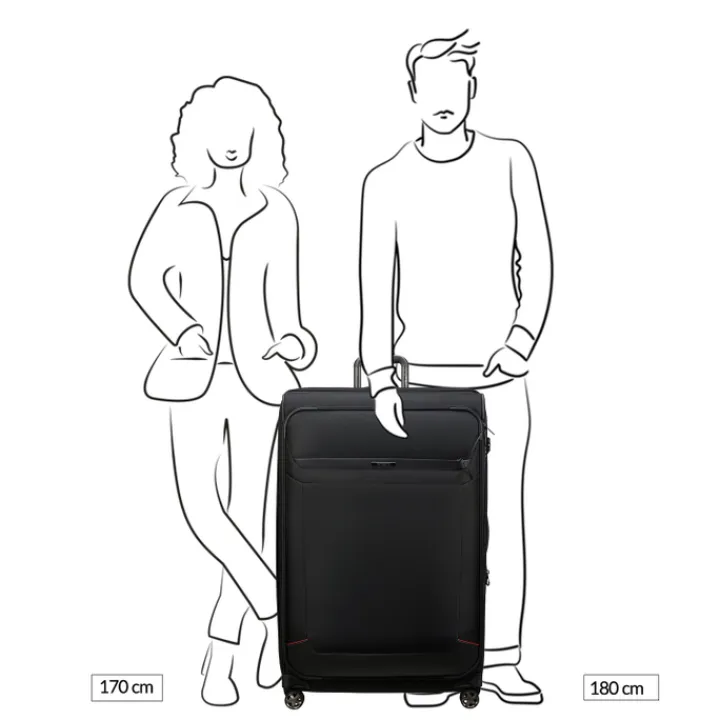 Reistrolleys|Reiskoffers>Samsonite Pro-DLX 6 TRVL Spinner 84 Exp black