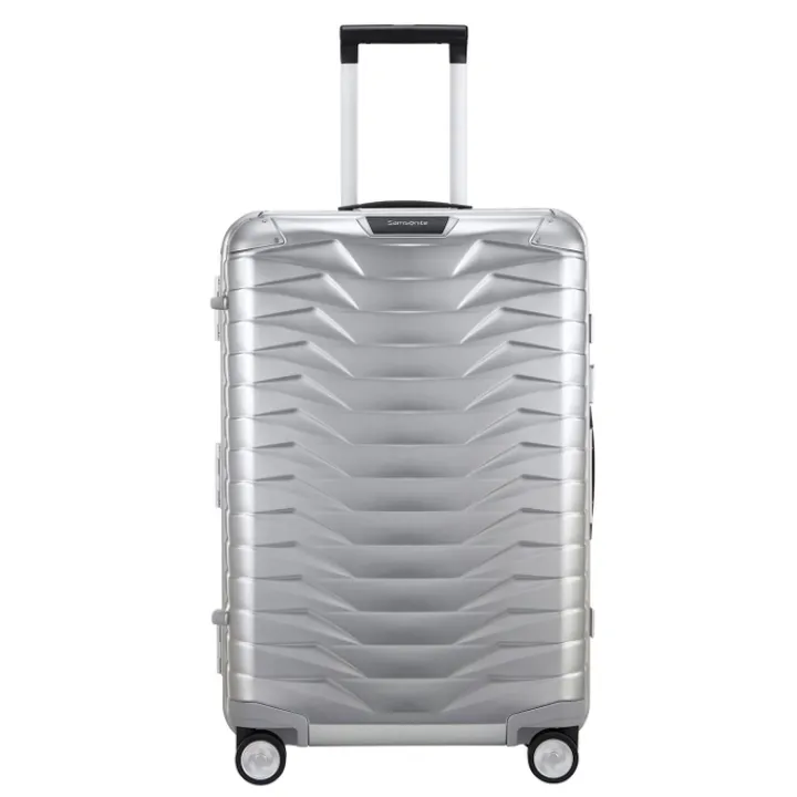 Reistrolleys|Reiskoffers>Samsonite Proxis Alu Spinner 69 aluminium