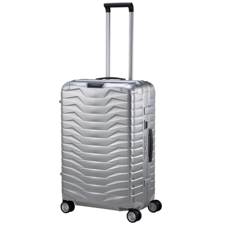 Reistrolleys|Reiskoffers>Samsonite Proxis Alu Spinner 69 aluminium