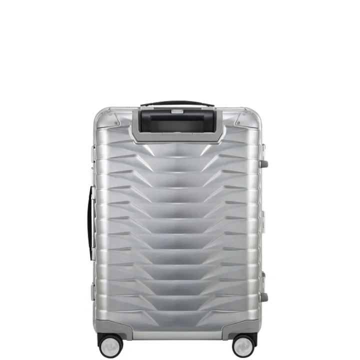 Transavia Trolleys|Handbagage Trolleys>Samsonite Proxis Alu Spinner 55 aluminium