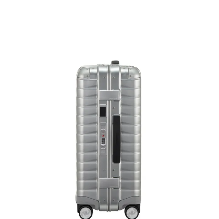 Transavia Trolleys|Handbagage Trolleys>Samsonite Proxis Alu Spinner 55 aluminium