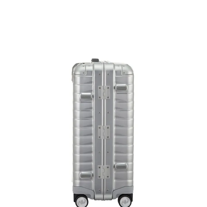 Transavia Trolleys|Handbagage Trolleys>Samsonite Proxis Alu Spinner 55 aluminium