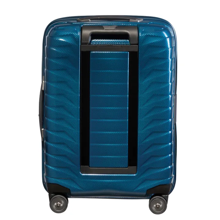 Transavia Trolleys|Ryanair Trolleys>Samsonite Proxis Spinner 55 Expandable petrol blue