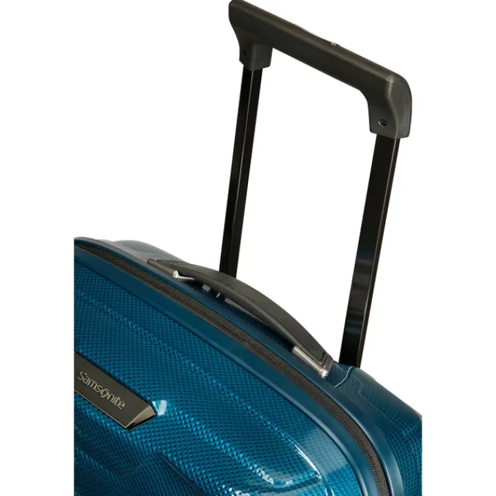 Transavia Trolleys|Ryanair Trolleys>Samsonite Proxis Spinner 55 Expandable petrol blue