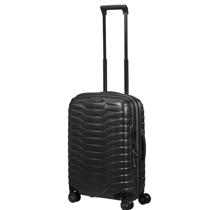Transavia Trolleys|Ryanair Trolleys>Samsonite Proxis Spinner 55 Expandable matt graphite