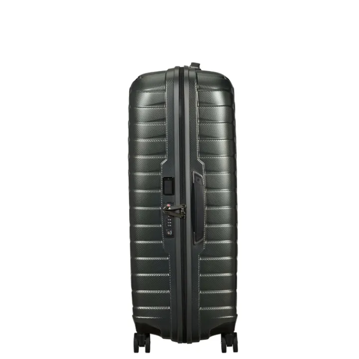 Reistrolleys|Reiskoffers>Samsonite Proxis Spinner 75 matt climbing ivy