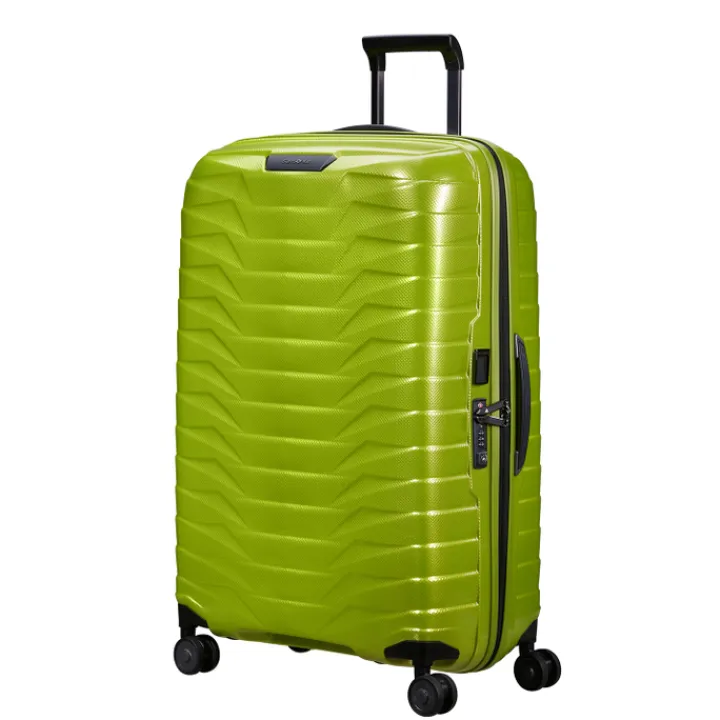 Reistrolleys|Reiskoffers>Samsonite Proxis Spinner 75 lime