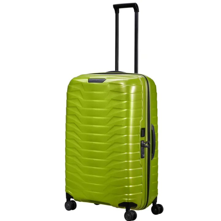 Reistrolleys|Reiskoffers>Samsonite Proxis Spinner 75 lime