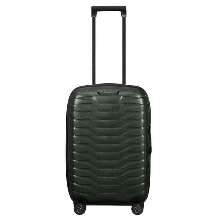 Transavia Trolleys|Klm Trolleys>Samsonite Proxis Spinner 55/35 Expandable matt climbing ivy