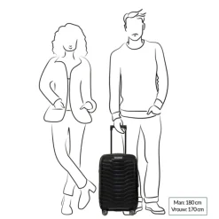 Transavia Trolleys|Klm Trolleys>Samsonite Proxis Spinner 55/35 Expandable matt climbing ivy
