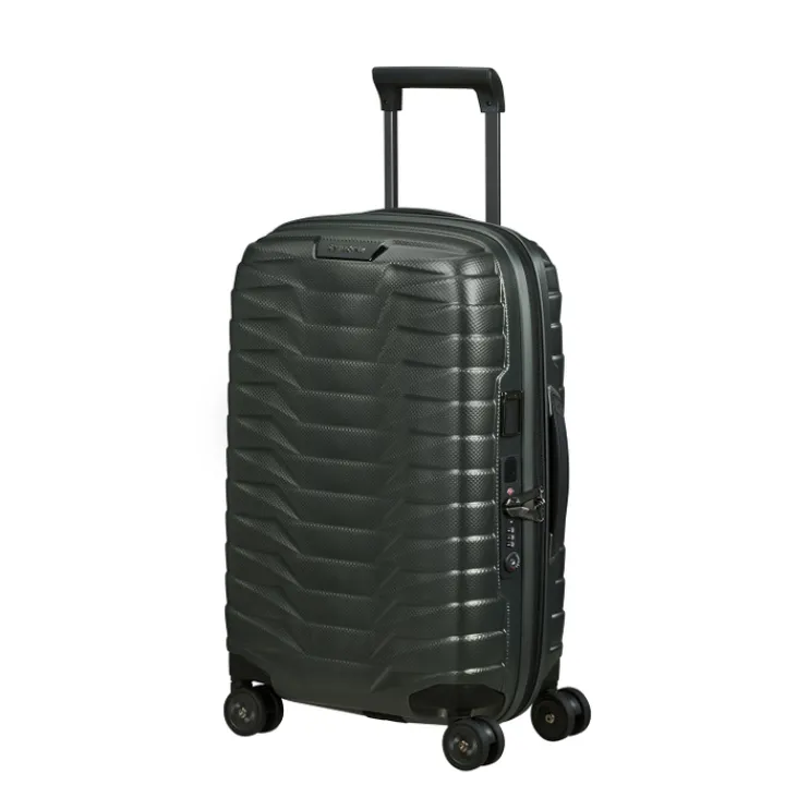 Transavia Trolleys|Klm Trolleys>Samsonite Proxis Spinner 55/35 Expandable matt climbing ivy