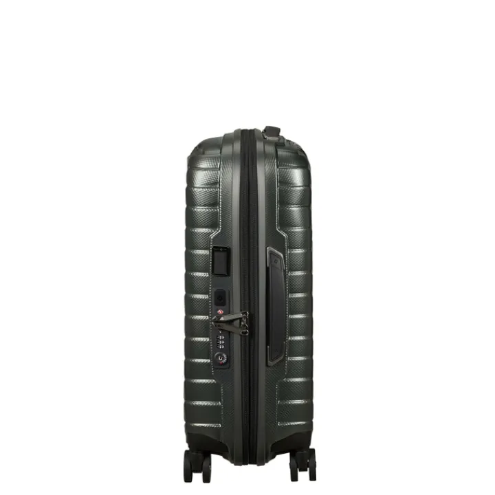 Transavia Trolleys|Klm Trolleys>Samsonite Proxis Spinner 55/35 Expandable matt climbing ivy