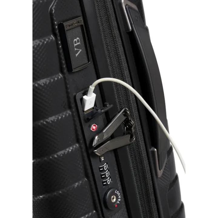 Reistrolleys|Reiskoffers>Samsonite Proxis Spinner 69 matt graphite