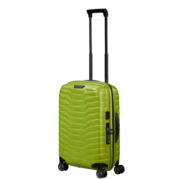 Transavia Trolleys|Ryanair Trolleys>Samsonite Proxis Spinner 55 Expandable lime