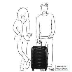 Reistrolleys|Reiskoffers>Samsonite Proxis Spinner 69 black