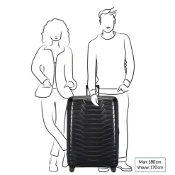 Reistrolleys|Lichtgewicht Koffers>Samsonite Proxis Spinner 86 matt climbing ivy