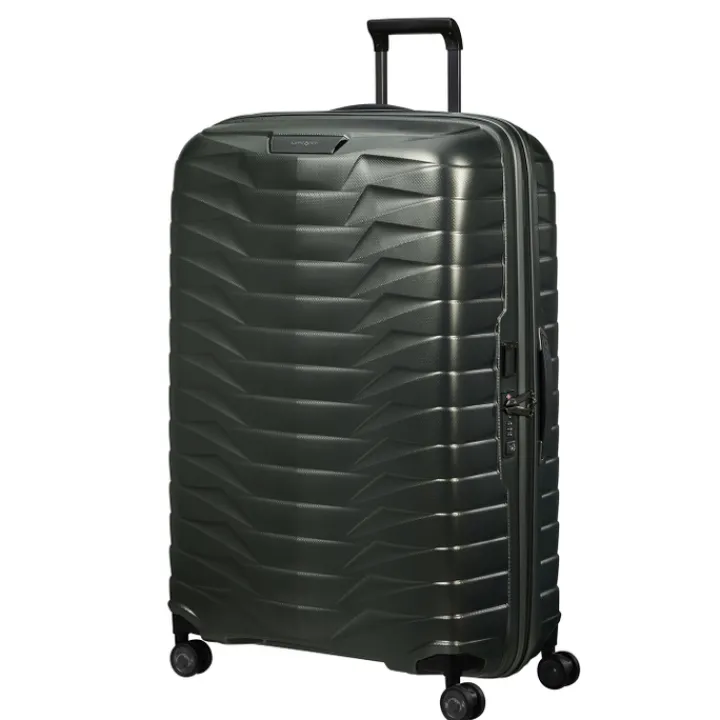 Reistrolleys|Lichtgewicht Koffers>Samsonite Proxis Spinner 86 matt climbing ivy
