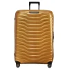 Reistrolleys|Reiskoffers>Samsonite Proxis Spinner 81 honey gold