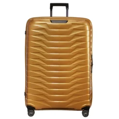 Reistrolleys|Reiskoffers>Samsonite Proxis Spinner 81 honey gold