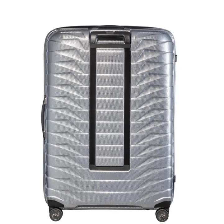 Reistrolleys|Harde Koffers>Samsonite Proxis Spinner 81 silver