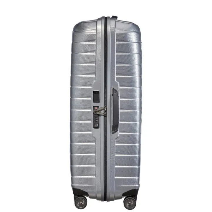 Reistrolleys|Harde Koffers>Samsonite Proxis Spinner 81 silver