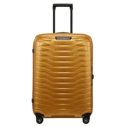 Reistrolleys|Reiskoffers>Samsonite Proxis Spinner 69 honey gold