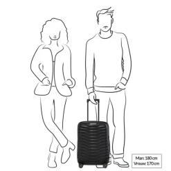 Transavia Trolleys|Ryanair Trolleys>Samsonite Proxis Spinner 55 Expandable matt climbing ivy
