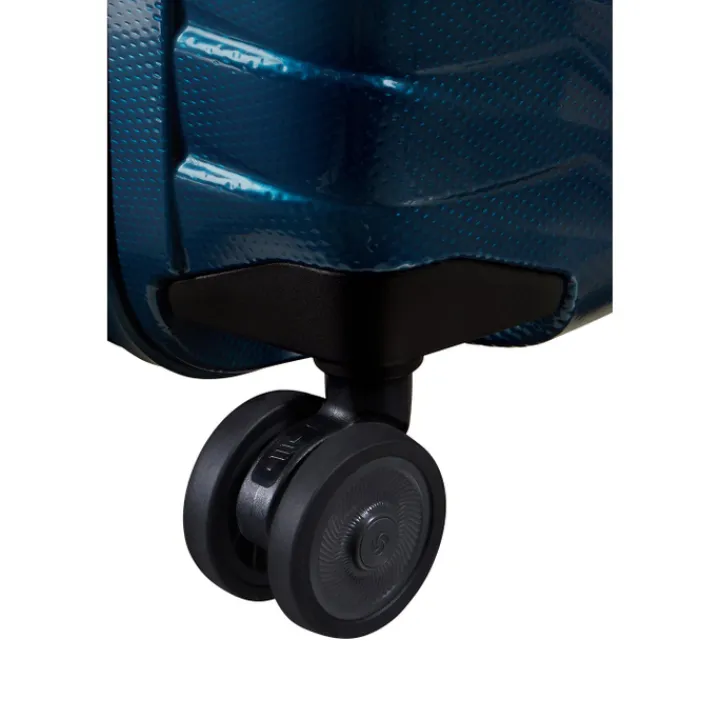 Transavia Trolleys|Handbagage Trolleys>Samsonite Proxis Spinner 55 Exp Easy Access petrol blue