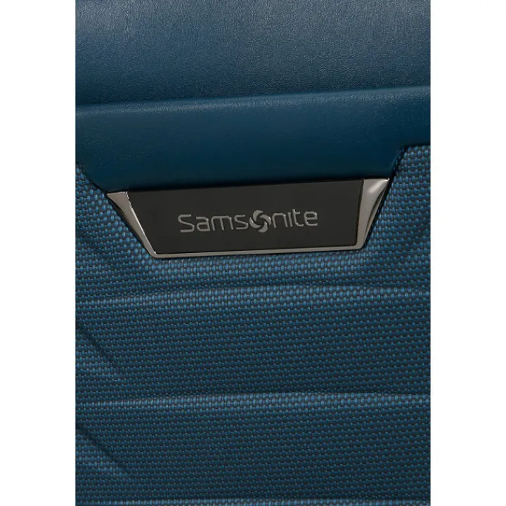 Transavia Trolleys|Handbagage Trolleys>Samsonite Proxis Spinner 55 Exp Easy Access petrol blue