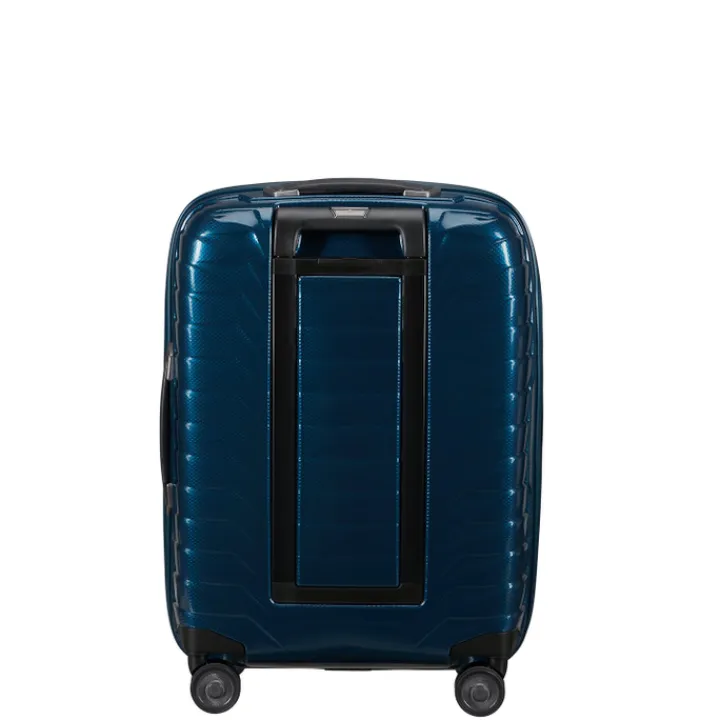 Transavia Trolleys|Handbagage Trolleys>Samsonite Proxis Spinner 55 Exp Easy Access petrol blue