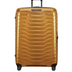 Reistrolleys|Reiskoffers>Samsonite Proxis Spinner 86 honey gold