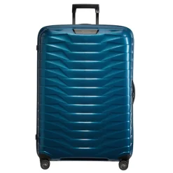 Reistrolleys|Harde Koffers>Samsonite Proxis Spinner 81 petrol blue