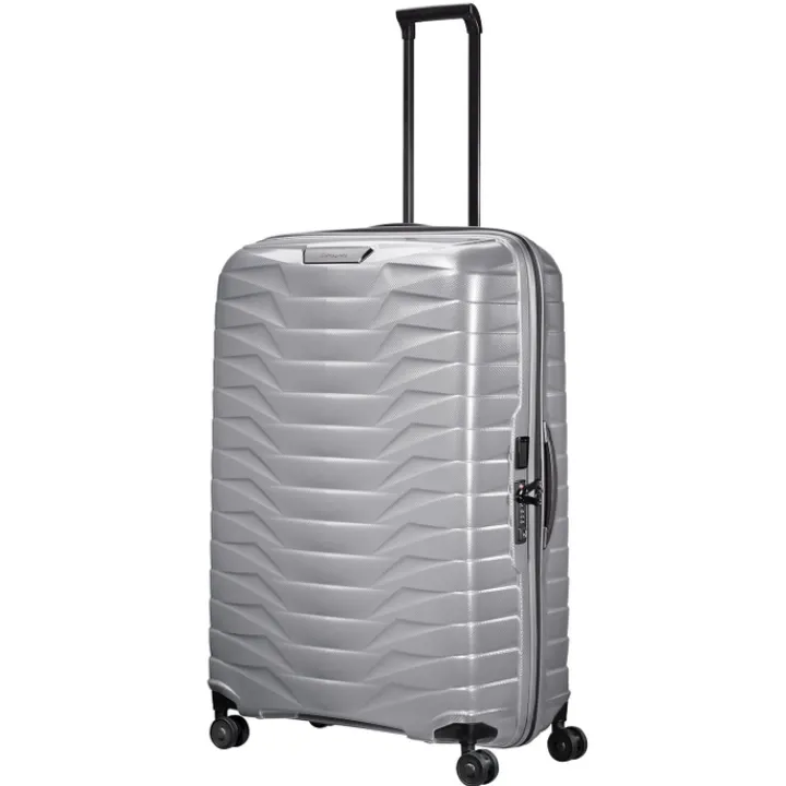 Reistrolleys|Reiskoffers>Samsonite Proxis Spinner 86 silver