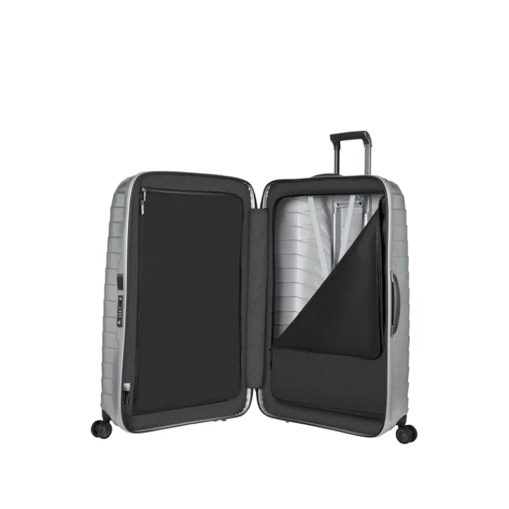 Reistrolleys|Reiskoffers>Samsonite Proxis Spinner 86 silver
