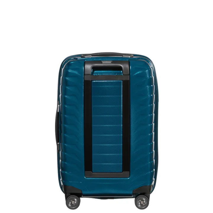 Transavia Trolleys|Klm Trolleys>Samsonite Proxis Spinner 55/35 Expandable petrol blue