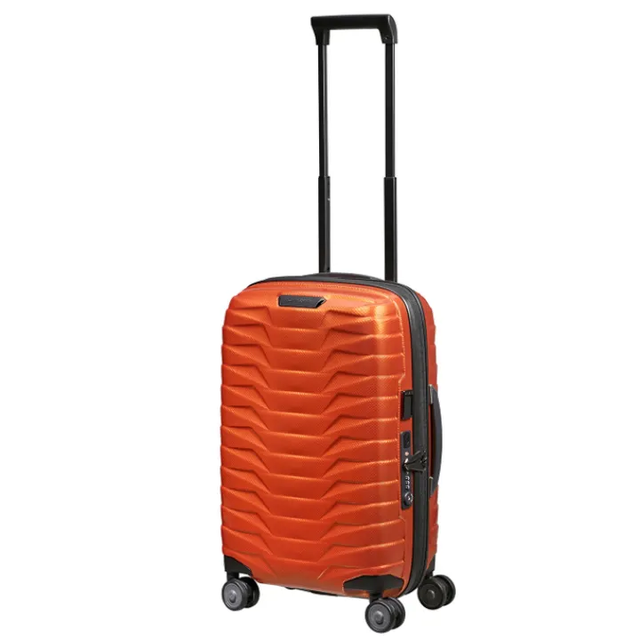 Transavia Trolleys|Klm Trolleys>Samsonite Proxis Spinner 55/20 Expandable Length 35Cm flame