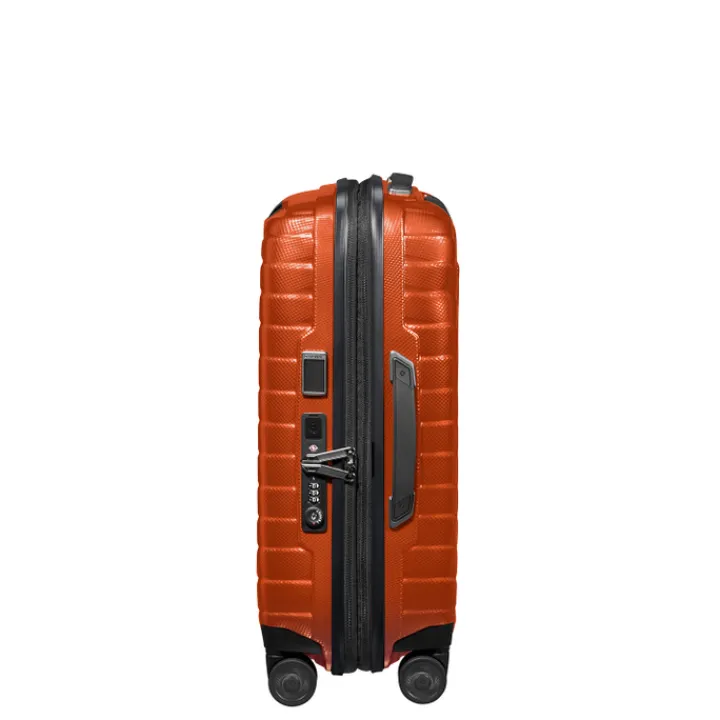 Transavia Trolleys|Klm Trolleys>Samsonite Proxis Spinner 55/20 Expandable Length 35Cm flame