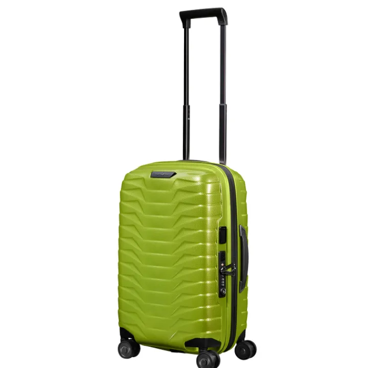 Transavia Trolleys|Klm Trolleys>Samsonite Proxis Spinner 55/35 Expandable lime