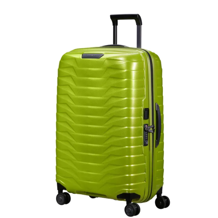 Reistrolleys|Reiskoffers>Samsonite Proxis Spinner 69 lime