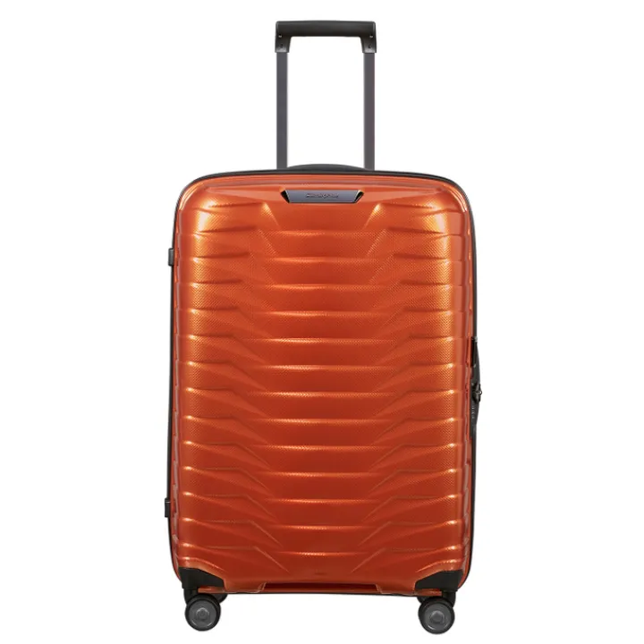 Reistrolleys|Reiskoffers>Samsonite Proxis Spinner 69/25 flame
