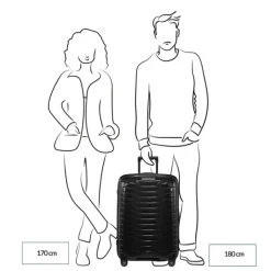 Reistrolleys|Reiskoffers>Samsonite Proxis Spinner 69/25 flame