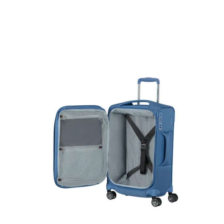 Handbagage Trolleys|Reistrolleys>Samsonite Re-Lite Sp. 55/20 Exp Length 35Cm capri blue